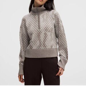 NWT! Holiday 2025 Lululemon Merino Wool Half Zip SLNSH Collection Size Small